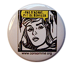 Badge Pas d'achat pas de bonheur