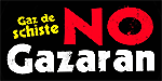 Lot de 5 autocollants Gaz de schiste - No Gazaran