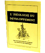 L'id�ologie du d�veloppement