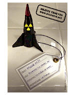 Autocollant Missile objet trouv�