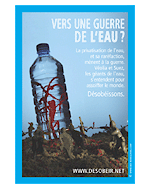 Lot de 5 autocollants Guerre de l'eau