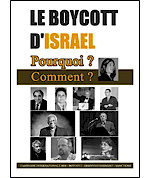 Le Boycott d'Isra�l : Pourquoi, comment ?