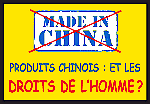 Autocollant Boycott Made in China