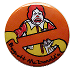 Badge Boycott Mc Donald's