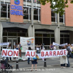 Mobilisation contre le barrage